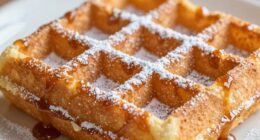 rich sweet pastry like waffle