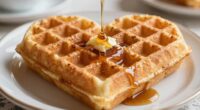 romantic breakfast waffle tradition