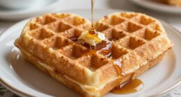 romantic breakfast waffle tradition