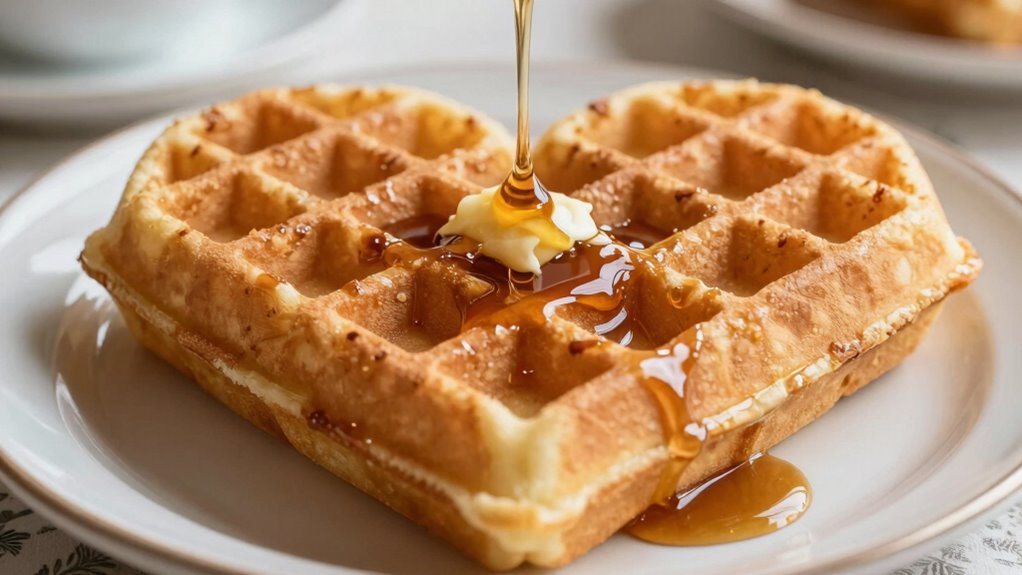 romantic breakfast waffle tradition