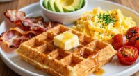 savory sides for waffles