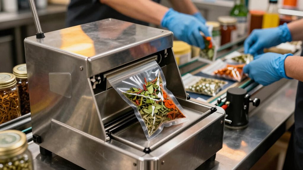 sealing enhances food preservation