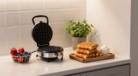 small space waffle station