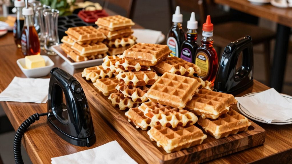 smart waffle supply management