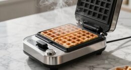 steam vents improve waffles