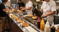 streamlining waffle production process