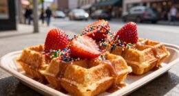 street waffles social fame