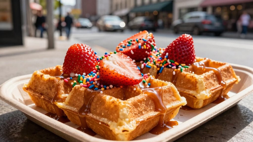 street waffles social fame
