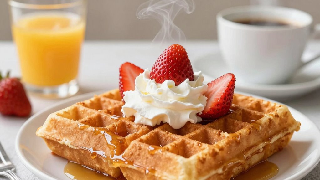 sweet breakfast waffles popularity