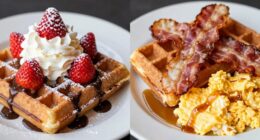 sweet vs savory waffles