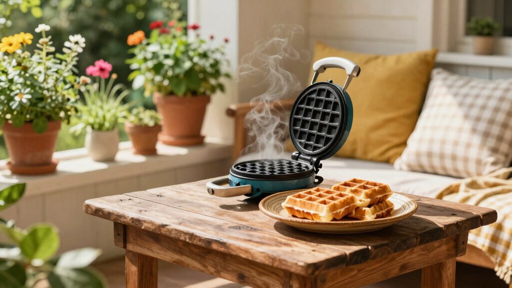 versatile functional waffle station