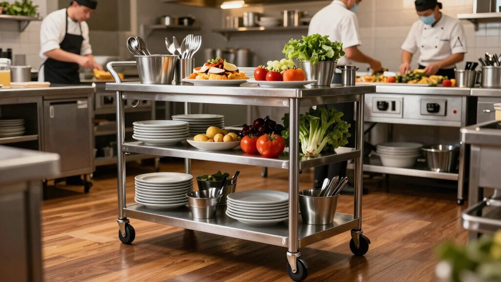 versatile mobile kitchen storage