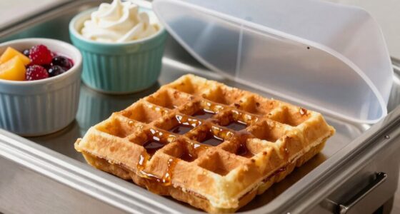 waffle display buffet gear