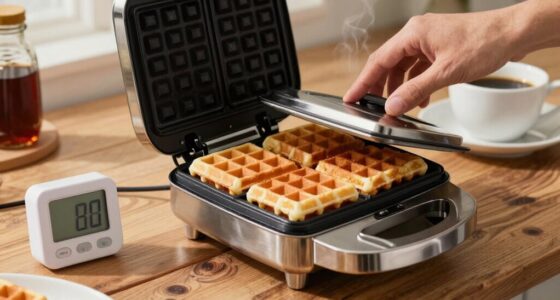 waffle iron recovery time
