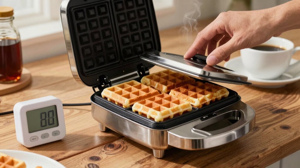 waffle iron recovery time