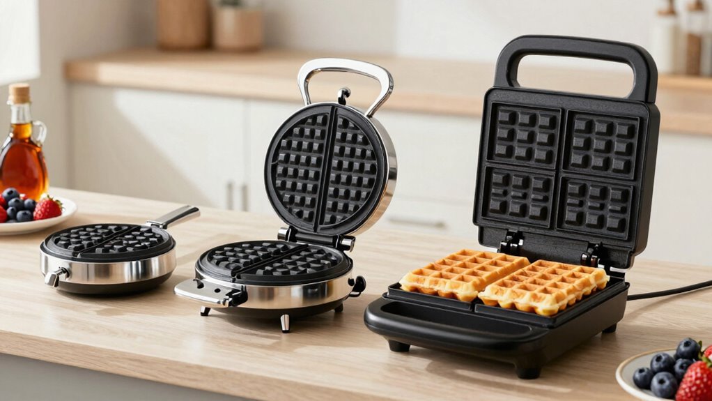 waffle maker size options