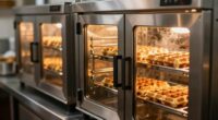 waffle service food warmers