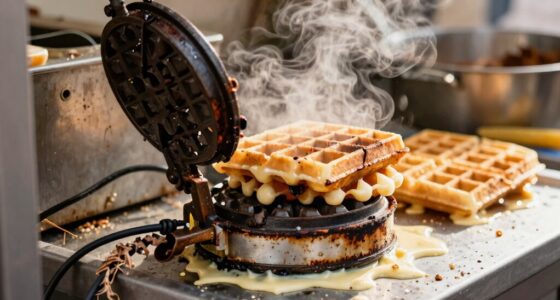 waffle setup equipment signs