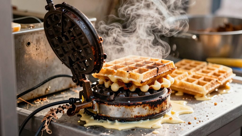 waffle setup equipment signs