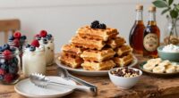 waffle station self serve setup