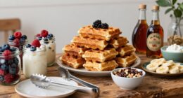waffle station self serve setup