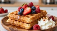 waffles as post exercise recovery
