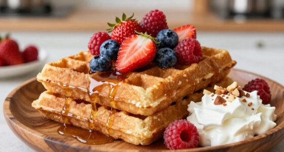 waffles as post exercise recovery