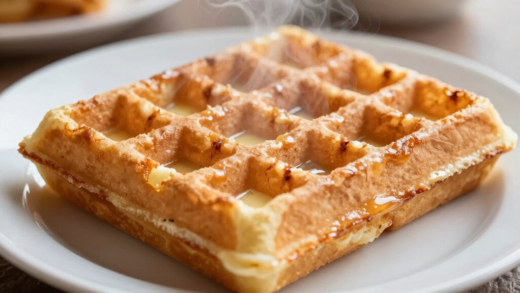 waffles become soggy quickly