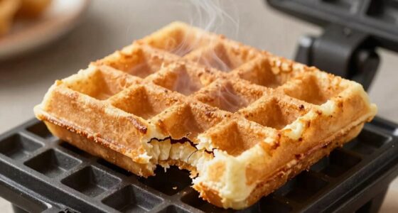 waffles breaking when lifted