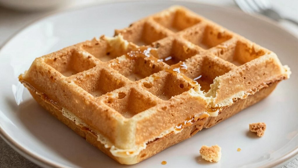waffles crumble without gluten