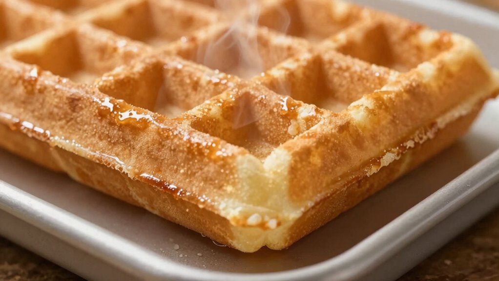 waffles lose flavor moisture