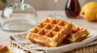 warm moist waffle preservation