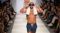 Man accidentally walks runway at Australia Fashion Week while heading for a swim