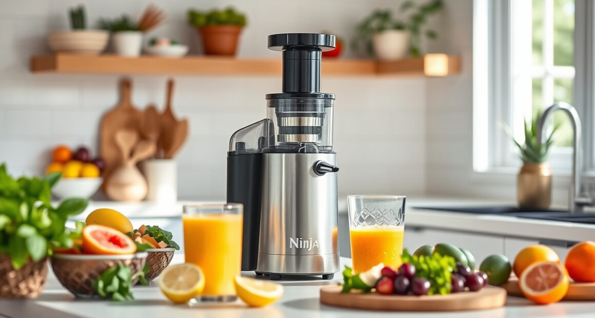 Beat the Summer Heat with the Ninja NeverClog Cold Press Juicer