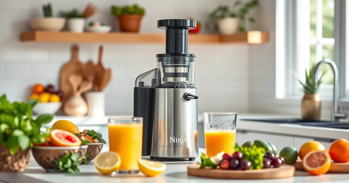Beat the Summer Heat with the Ninja NeverClog Cold Press Juicer