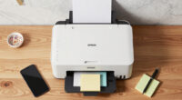 Epson Workforce Pro WF-4834 Wireless All-in-One Printer $100 + Free S&H