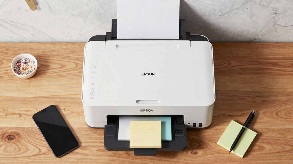 Epson Workforce Pro WF-4834 Wireless All-in-One Printer $100 + Free S&H