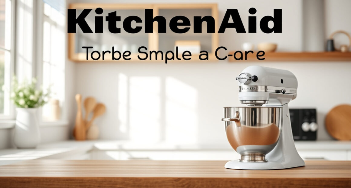 How to Clean a KitchenAid Artisan Mixer Safely & Effectively