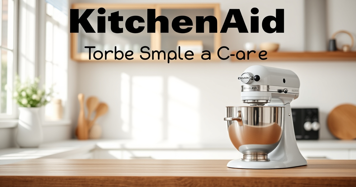 How to Clean a KitchenAid Artisan Mixer Safely & Effectively
