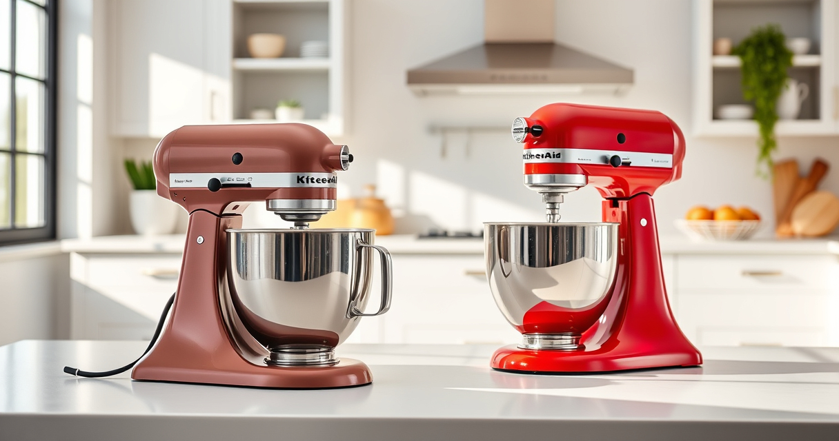 KitchenAid Artisan vs KitchenAid Professional 600: Full Comparison