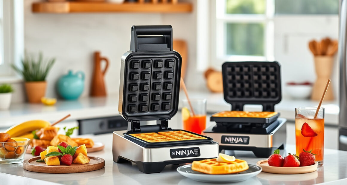 Make Perfect Summer Waffles with the Ninja Belgian Waffle Maker Pro