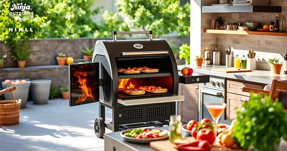 Master the Perfect Summer BBQ with Ninja Outdoor Woodfire Pro XL