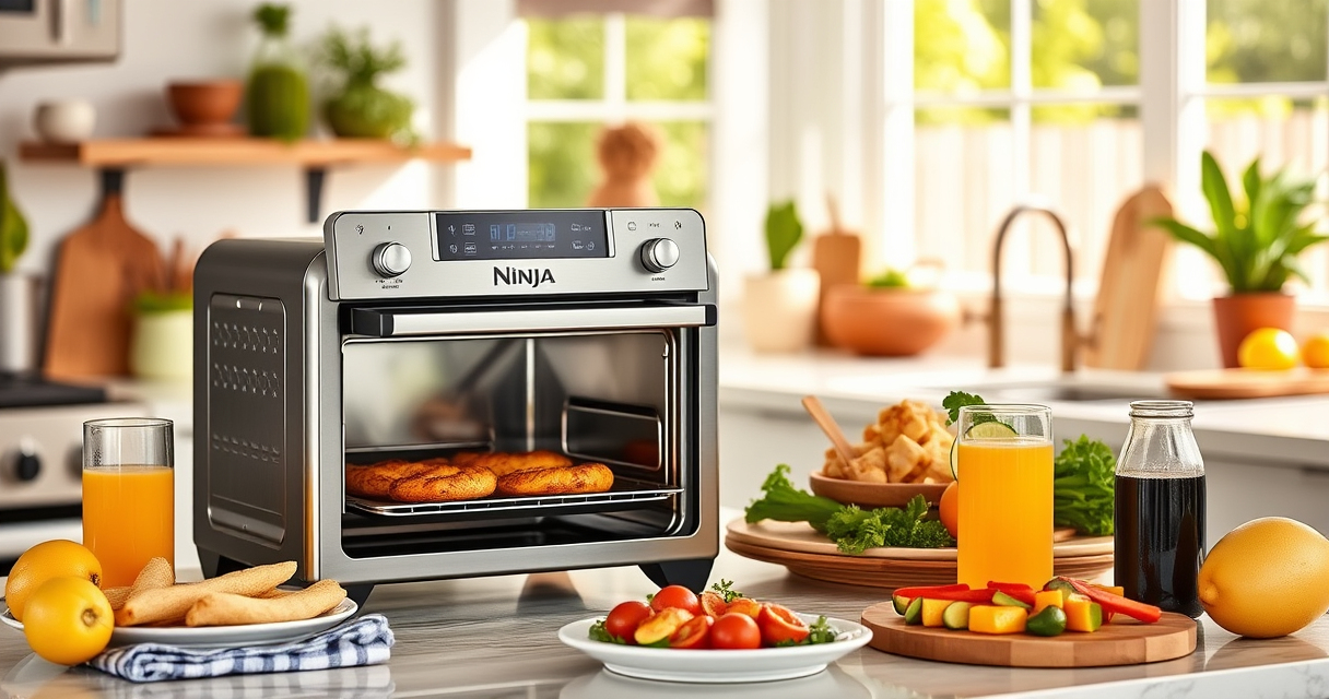 Summer Fruit Pizza with Ninja Foodi XL Pro Air Oven