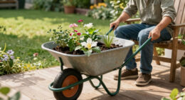 The Wheelbarrow Garden Chair Trick Every Gardener Should Know About
