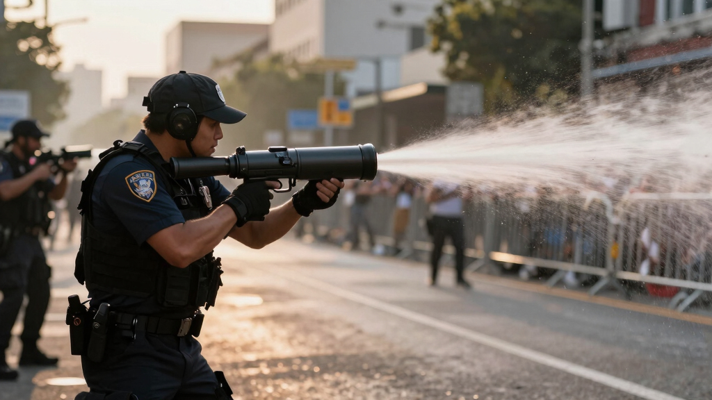 Water cannon fired in latest disorder after Belfast knife attack