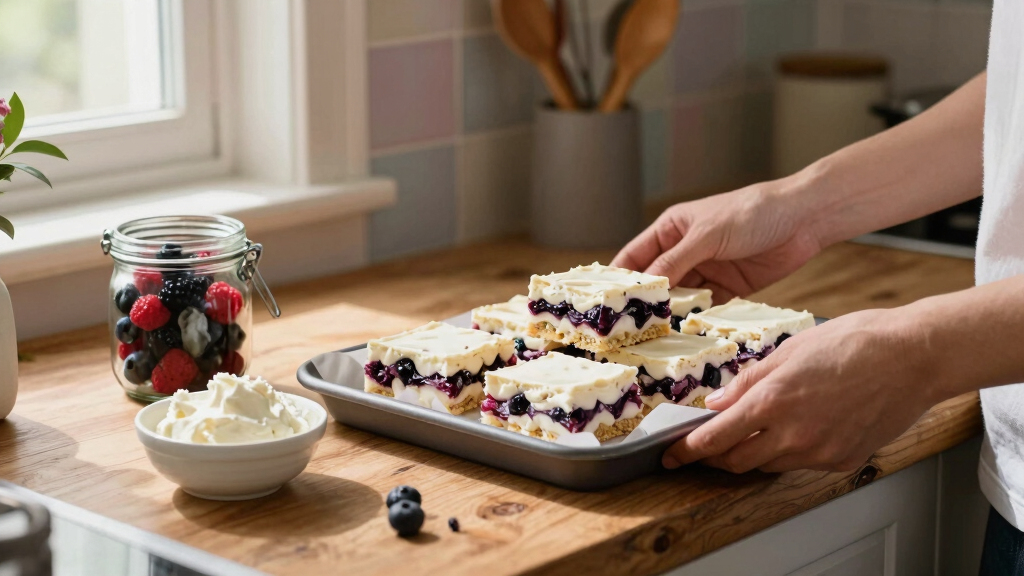 Berry Cream Cheese Bars