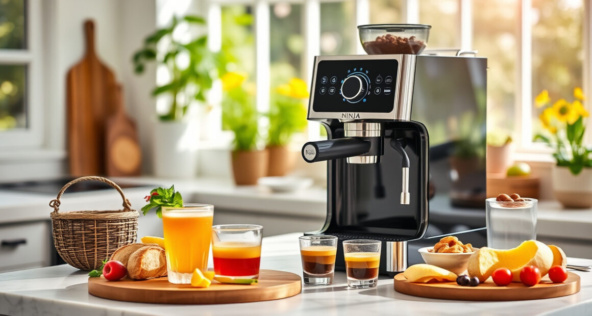 Chill Summer Iced Coffee with Ninja Luxe™ Café Pro Espresso Machine