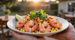 Cilantro-Lime Shrimp with Corn