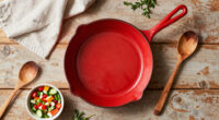 Great Jones’ Enameled Cast Iron Skillet Is 100% Worth the Hype (and Cheaper Than Le Creuset!)
