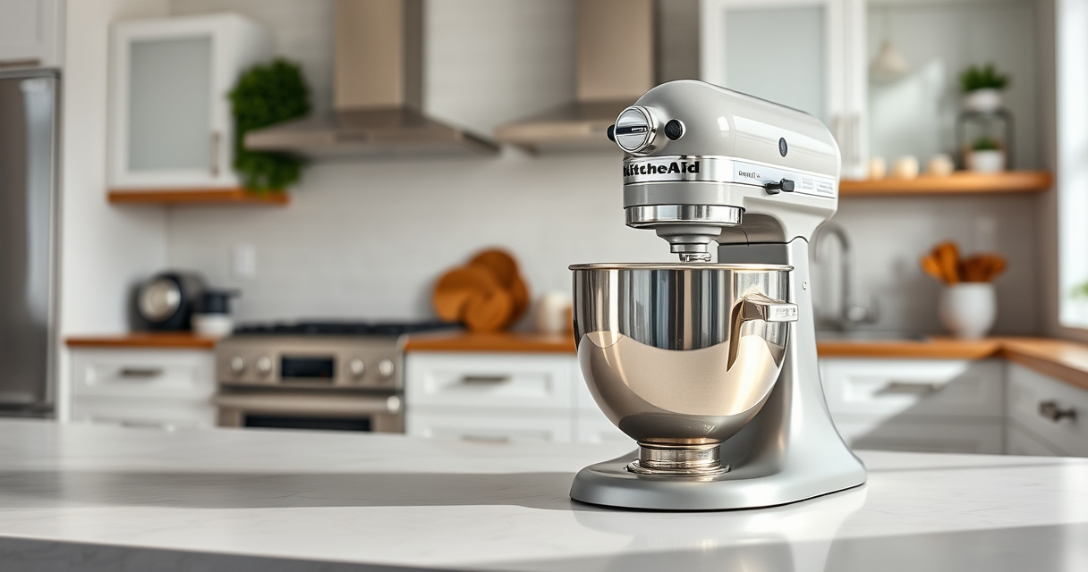 How to Set Up Your KitchenAid Artisan 5 Quart Tilt Head Mixer